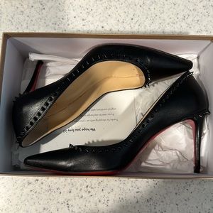 Authentic Louboutin Anjalina Spike Pumps